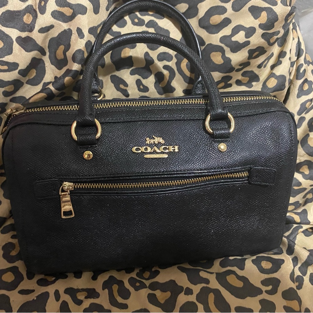 Coach “Rowan” Handbag, almost perfect condition, Still holds great shape!